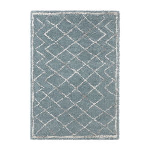 Modrý koberec Mint Rugs Belle, 80 × 150 cm