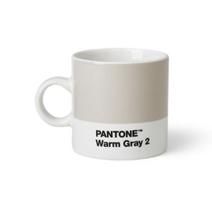 Svetlosivý hrnček Pantone Espresso, 120 ml