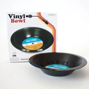Miska v tvare vinylovej platne Gift Republic Retro Vinyl