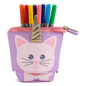 Peračník a skladací stojan na ceruzky v jednom Tri-Coastal Design Kitten