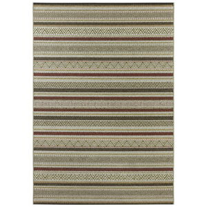 Zelený koberec vhodný aj do exteriéru Elle Decor Bloom Rodez, 140 × 200 cm