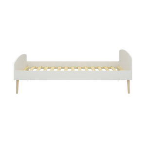 Krémovobiela jednolôžková posteľ Steens Soft Line, 90 × 200 cm