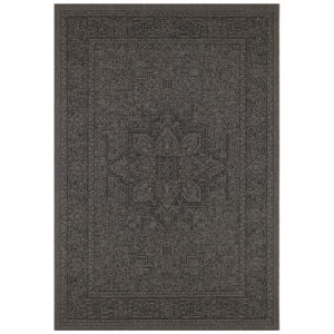 Čierno-béžový vonkajší koberec NORTHRUGS Anjara, 160 x 230 cm