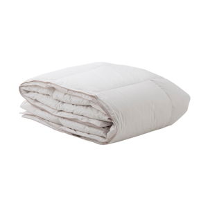 Biela deka z bavlny s výplňou husieho peria Bella Maison, 195 × 215 cm