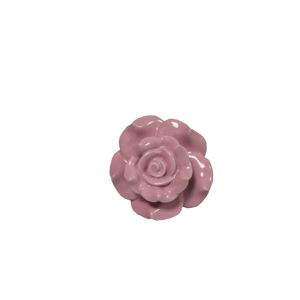 Ružová kameninová dekoratívna úchytka Antic Line Belarosa